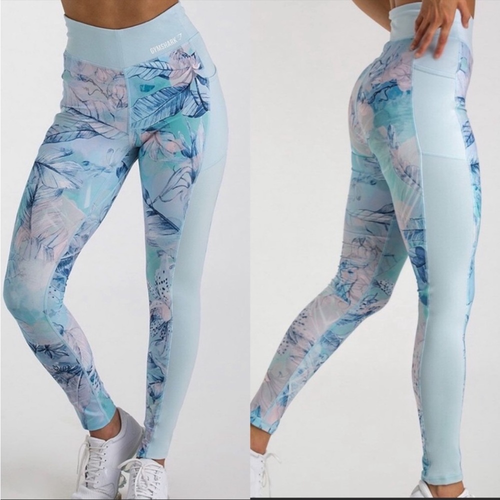 Gymshark Efflorescent floral tropical leggings Size XS/S